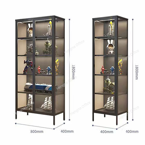 Modern Glass Door Display Cabinet