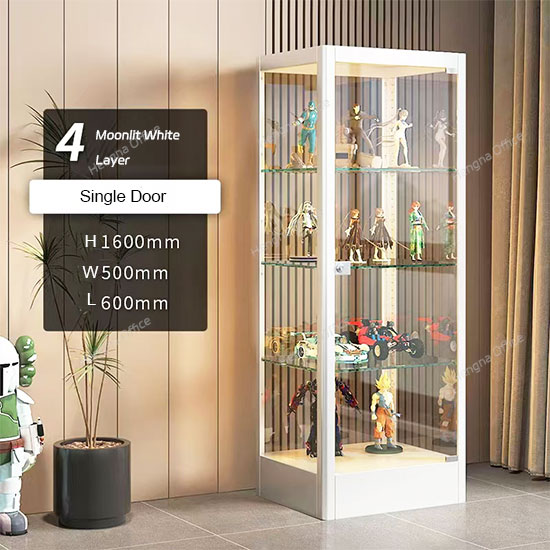 Transform Your Funko Pop Collection with LED Lighted Glass Display Cabinets