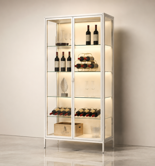 wine display cabinet